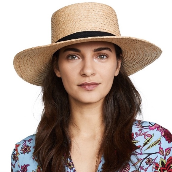 Hat Attack Raffia Braid Boater Hat main image 4